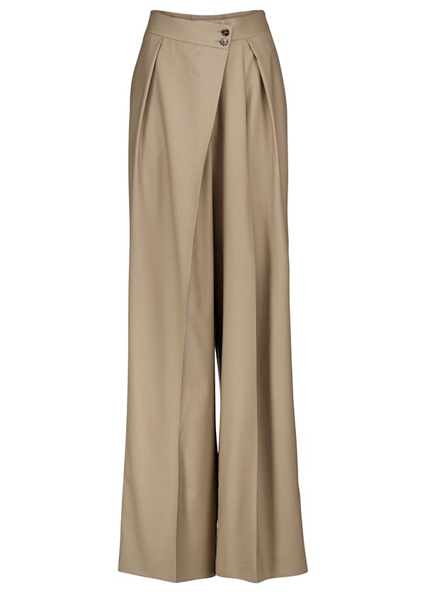 Parker merino wool wide-leg pants, Petar Petrov